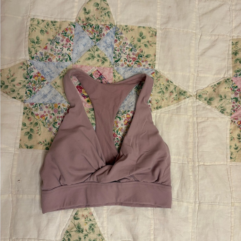 Lululemon Athletica Dusty Pink Sports Bra